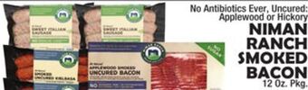 Bravo Supermarkets Niman ranch smoked bacon offer