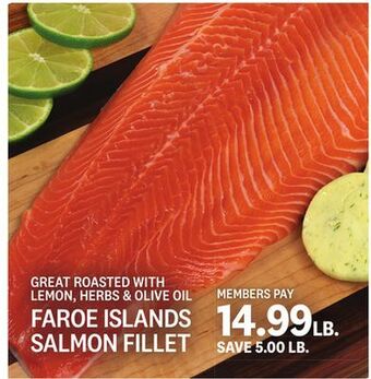 Kings Food Markets Faroe islands salmon fillet offer