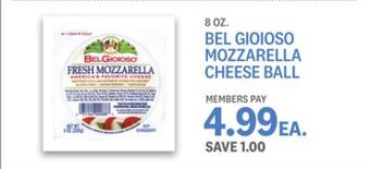 Kings Food Markets Bel gioioso mozzarella cheese ball offer