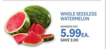 Kings Food Markets Whole seedless watermelon offer