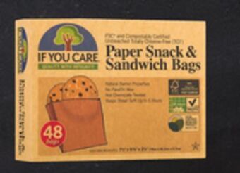 Kings Food Markets If you care paper snack & sandwich bags offer