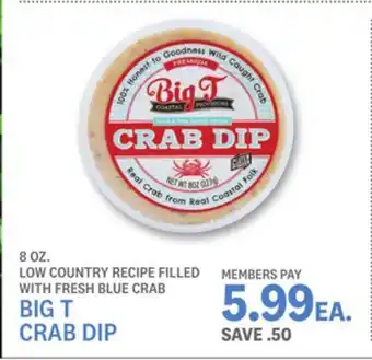 Kings Food Markets With fresh blue crab big t crab dip offer