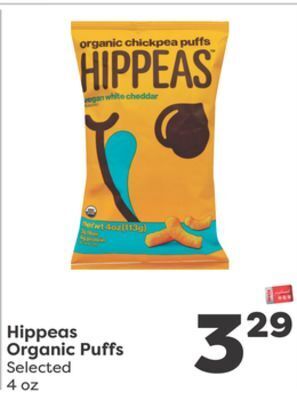 Weis Markets Hippeas organic puffs offer