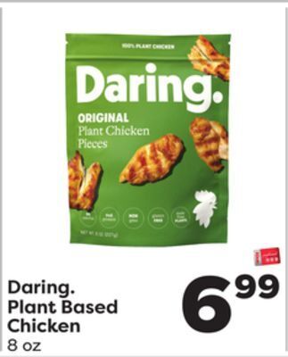 Weis Markets Daring. plant based chicken offer