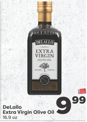 Weis Markets Delallo extra virgin olive oil offer