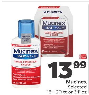 Weis Markets Mucinex offer
