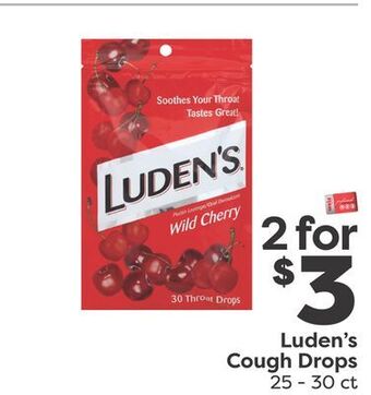 Weis Markets Luden's cough drops offer