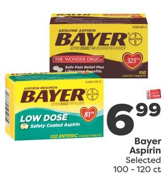 Weis Markets Bayer aspirin offer
