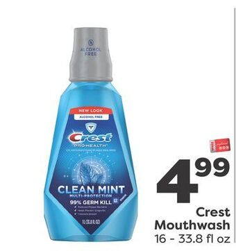 Weis Markets Crest mouthwash offer