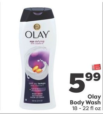 Weis Markets Olay body wash offer