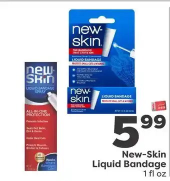 Weis Markets New-skin liquid bandage offer