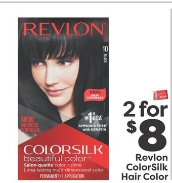 Weis Markets Revlon colorsilk hair color offer