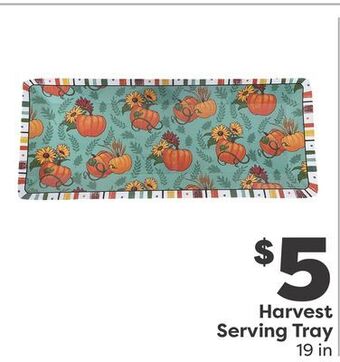Weis Markets Harvest serving tray offer