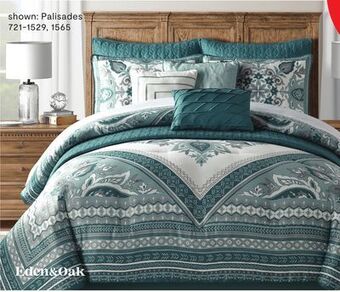 JC Penney Eden & oak queen bedding sets offer