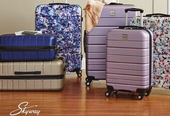 JC Penney Skyway everett 20" hardside carry-on luggage offer