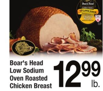ACME Boar's head low sodium oven roasted chicken breast offer