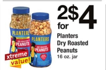 ACME Planters dry roasted peanuts offer