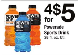 ACME Powerade sports drink offer