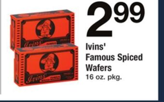 ACME Ivins' famous spiced wafers offer