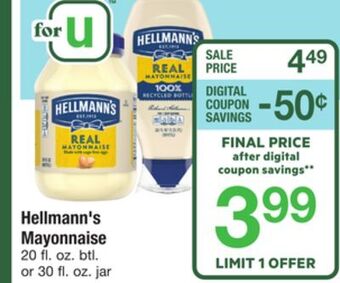 ACME Hellmann's mayonnaise offer