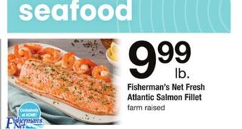 ACME Fisherman's net fresh atlantic salmon fillet offer