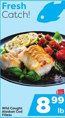 Weis Markets Wild caught alaskan cod fillets offer