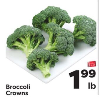 Weis Markets Broccoli crowns offer