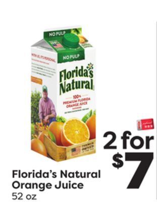 Weis Markets Florida's natural orange juice offer