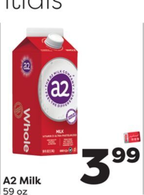Weis Markets A2 milk offer