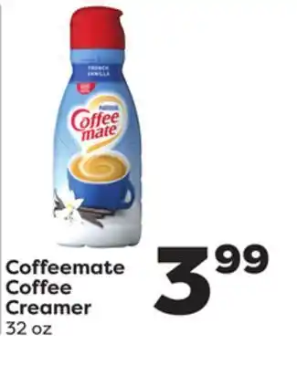 Weis Markets Coffeemate coffee creamer offer