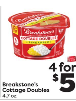 Weis Markets Breakstone's cottage doubles offer