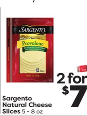 Weis Markets Sargento natural cheese slices offer