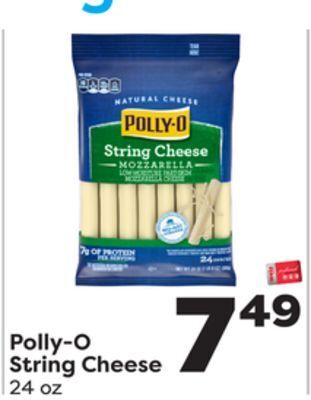 Weis Markets Polly-o string cheese offer
