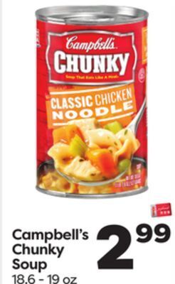 Weis Markets Campbell's chunky soup offer