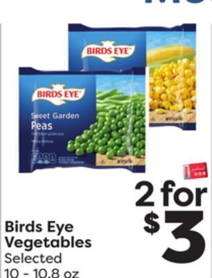 Weis Markets Birds eye vegetables offer