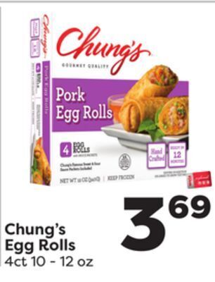 Weis Markets Chung's egg rolls offer