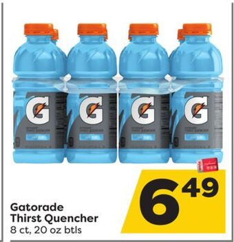 Weis Markets Gatorade thirst quencher offer