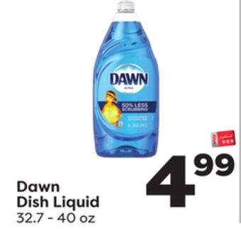 Weis Markets Dawn dish liquid offer