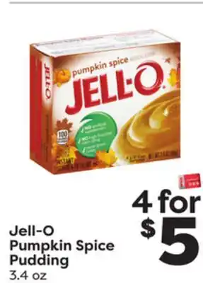 Weis Markets Jell-o pumpkin spice pudding offer
