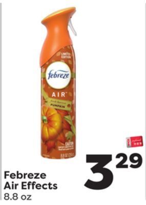 Weis Markets Febreze air effects offer