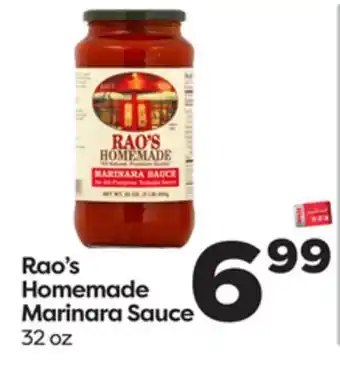 Weis Markets Rao's homemade marinara sauce offer
