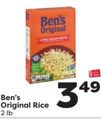 Weis Markets Ben's original rice offer