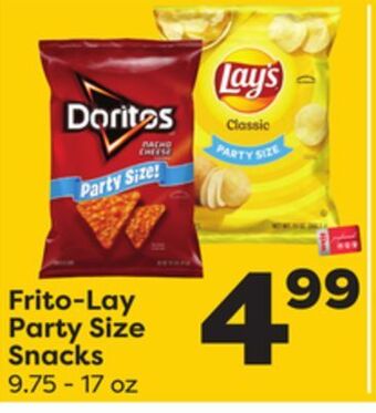 Weis Markets Frito-lay party size snacks offer