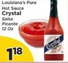 Presidente Louisiana's Pure Hot Sauce Crystal offer