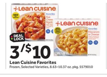 Stop&Shop Lean cuisine favorites offer