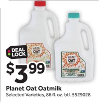 Stop&Shop Planet oat oatmilk offer