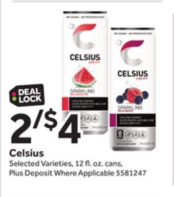 Stop&Shop Celsius offer