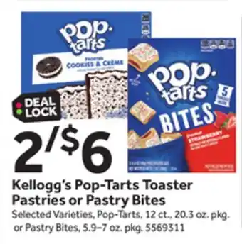 Stop&Shop Kellogg's pop-tarts toaster pastries or pastry bites offer