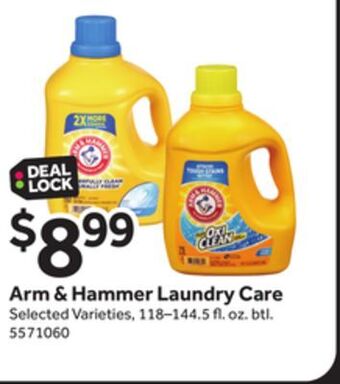 Stop&Shop Arm & hammer laundry care offer
