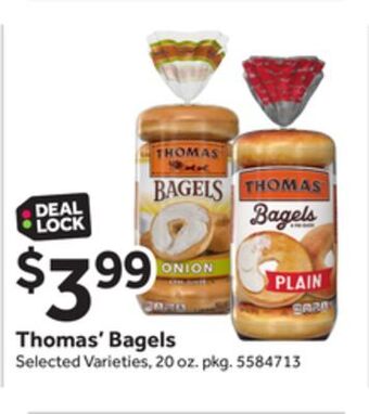 Stop&Shop Thomas' bagels offer